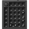 Keychron Q0 Max QMK Tastiera meccanica senza fili / tastierino numerico, manopola Barebone, nero carbone, Barebone Q0M-B1