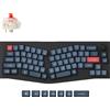 Keychron Tastiera meccanica senza fili Keychron V8 Max (layout Alice) QMK, 2,4 GHz / Bluetooth, QWERTY US, Gateron Jupiter rosso