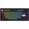 Akko Black & Silver 5075B Plus Tastiera meccanica wireless QWERTY US, interruttore Dracula