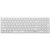 A-Logic, Tastiera AZERTY wireless USB-C ricaricabile Echelon 109 tasti, bianco