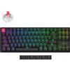 Keychron Tastiera meccanica senza fili Keychron K8 QMK versione 2, hot swap, RGB, layout QWERTY US - Keychron Super Red - K8X-J1