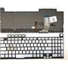 T-ProTek TEDESCO - Retroilluminazione tastiera argento compatibile per Asus ROG Strix SCAR III G731GW-EV242T