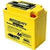 MOTOBATT Batteria MotoBatt MB9U 12V 11Ah Sealed AGM Precharged - Compatta, affidabile e senza manutenzione, 136x76x133 mm per moto e scooter