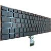 T-ProTek TEDESCO - Tastiera Tastiera senza cornice con illuminazione compatibile per ASUS Q552, Q552UB
