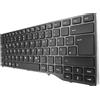 T-ProTek Tastiera tedesca nera con illuminazione per Fujitsu LifeBook U747 VFY:U7470M452BGB