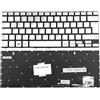 T-ProTek TEDESCO - Tastiera senza cornice con illuminazione compatibile per Samsung ATIV Book 7 NP730U3E-S06EN