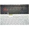T-ProTek Tastiera - Colore: nero - con illuminazione - senza cornice Layout tastiera tedesco compatibile con ACER Predator Helios 300 (G3-572-725F)