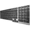 T-ProTek Tastiera tedesca nera, telaio argento, trackpoint per Fujitsu LifeBook E753 MXP41EN