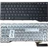 T-ProTek Tastiera DE con cornice nera per Fujitsu LifeBook E734 (VFY:E7340M75ABDE)