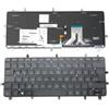 T-ProTek TEDESCO - Tastiera nera retroilluminata compatibile per HP Envy Spectre XT 13-2000