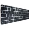 T-ProTek Tastiera tedesca nera, telaio argentato, trackpoint per HP EliteBook 840 G3 T9X22ET