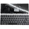 T-ProTek Tastiera tedesca nera, telaio argentato, trackpoint per HP EliteBook 840 G3 T9X22EA