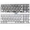 T-ProTek TEDESCO - Illuminazione della tastiera nera compatibile per HP Pavilion x360 15-bk100