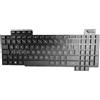 T-ProTek TEDESCO - Tastiera con illuminazione compatibile per Asus ROG Strix GL703