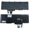 T-ProTek Tastiera TEDESCA nera con Trackpoint compatibile per Dell Latitude 15 E5550-9938