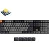 Keychron Tastiera meccanica senza fili Keychron K5 QMK versione 2, QWERTY USA, LED bianco / interruttore a banana K5X-A4