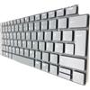 T-ProTek TEDESCO - Tastiera nera senza cornice senza illuminazione compatibile per Dell Latitude 13 5320-D6PVH