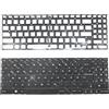 T-ProTek DEUTSCHE - Tastiera a illuminazione bianca compatibile con MSI GF66 Thin 11UE/11UG/11UH (MS-1581)