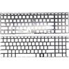 T-ProTek TEDESCO - Tastiera Tastiera argento compatibile per HP Envy 17
