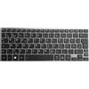 T-ProTek Tastiera TEDESCA Illuminazione cornice argento, Trackpoint per Toshiba Portege Z30-B-15H