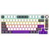 HP Lorgar KBP7075, tastiera meccanica da gioco senza fili Pro, Wireless 2,4 GHz/ BT 5.0, dimensioni 75%, Displ., layout US, beige
