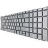 T-ProTek TEDESCO - Tastiera nera con illuminazione compatibile per HP Pavilion 15-eg2338ng (741M5EA)