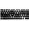 T-ProTek TEDESCO - Cornice della tastiera, trackpoint + illuminazione compatibile per HP EliteBook 830 G6 (6XE09EA)