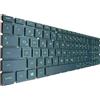 T-ProTek Tastiera tedesca Tastiera con illuminazione verde compatibile per HP 15-da1000