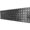T-ProTek Tastiera TEDESCA Tastiera nera compatibile con LENOVO IdeaPad 110-17ISK (80VM00CJGE)