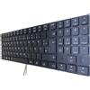 T-ProTek Tastiera tedesca Tastiera nera compatibile con LENOVO Legion Y520-15IKBN (80YY001UGE)