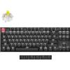 Keychron K8 QMK Versione 2 Tastiera meccanica senza fili Bluetooth, layout QWERTY USA, LED bianco, Keychron Super Switch Banana K8X-A4