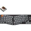 Keychron K11 Max QMK/VIA Tastiera meccanica senza fili QWERTY US, LED bianco, interruttore a basso profilo marrone K11M-A3