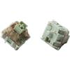 Keychron Interruttori Keychron Camo Interruttori verdi chiari per tastiera da gioco meccanica 110 pezzi (3 pin, stelo MX, 40+10 Gf)