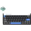 IQUNIX EZ63 HE Tastiera da gioco a innesco rapido, QWERTY USA, 8K Hz USB-C, Jade Pro magnetico