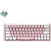 IQUNIX Tastiera da gioco IQUNIX EZ63 HE a innesco rapido, QWERTY USA, 8K Hz USB-C, rosa / Giada magnetica