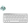IQUNIX Tastiera da gioco IQUNIX EZ63 HE a innesco rapido, QWERTY USA, 8K Hz USB-C, gioco bianco Elf / Giada magnetica