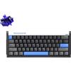 NoBrand IQUNIX EZ60 HE Tastiera da gioco a innesco rapido, QWERTY USA, 8K Hz USB-C, Star Trail