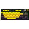 Lenovo Lorgar LORGAR KBP70TKLW, Wireless TKL Mechanical Gaming Keyboard Pro, Black/yellow, EN layout