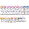 NuPhy Set di copritastiere NuPhy per tastiera meccanica Numoji nSA Profile Dye-sub PBT Copritastiere luminose / Tutto in uno