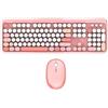 MOBILITY LAB Set tastiera e mouse, wireless, tastierino numerico integrato, MOBILITY LAB Pure Color, rosa