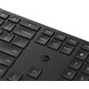 HP Set tastiera e mouse wireless HP 650, AZERTY, nero, dongle USB, mouse a 3 tasti (2 programmabili)