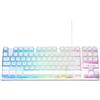 THE G-LAB Tastiera da gioco The G-Lab KEYZ CAESIUM TKL, RGB, con cavo, personalizzabile al 100%, Azerty, nera