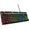 THE G-LAB Tastiera da gioco THE G-LAB KEYZ CAESIUM TKL, RGB, cablata, Azerty, nera, anti-ghosting, macro programmabili, multipiattaforma