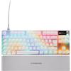 SteelSeries Tastiera da gioco SteelSeries Apex Pro TKL Gen 3, OmniPoint 3.0, attivazione rapida, display OLED, bianco