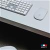MOBILITY LAB Tastiera wireless, tasti piatti, MOBILITY LAB KMP2000W, layout AZERTY FR, connettività multipla, bianco