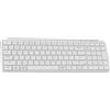Keychron B2 Pro Tastiera wireless ultrapiatta con personalizzazione ZMK, QWERTY US ANSI, 3 modalità Bluetooth/2,4 GHz/cavo, bianco avorio