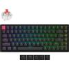 Keychron K2 QMK Wireless Mechanische Tastatur (Versione 3), ANSI US, sostituibile a caldo, retroilluminazione RGB, telaio in alluminio, interruttore lineare rosso K2X-J1