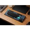 Keychron B33 Kabellose Tastatur 2,4 GHz / Bluetooth - 80% TKL digitazione silenziosa, layout QWERTY