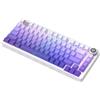StarTech Hi75 - Tastiera meccanica - Bluetooth wireless - 88 tasti - Hot-swap - Illuminazione RGB - Manopola multimediale - Interruttori neri - Viola