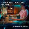 LOGITECH Tastiera da gioco wireless Logitech G915 TKL X, AZERTY, interruttori tattili, nera